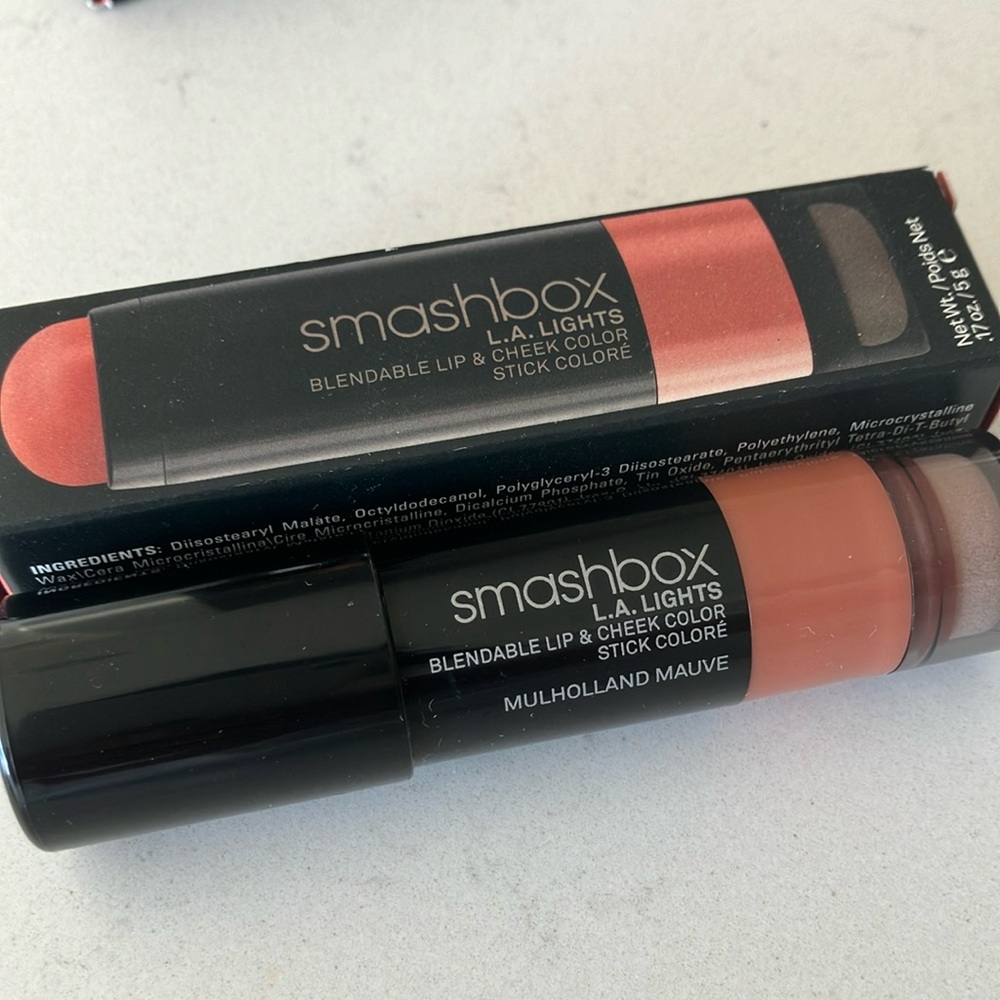 Smashbox L.A. Lights Blendable Lip & Cheek Color Stick — Mauve Coral